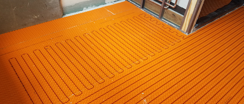 Electric Radiant Floor Heat Installed, Warm Floors Radiant Heating